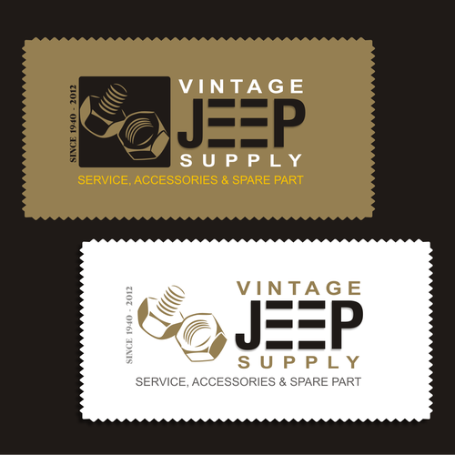 Vintage Jeep Supply needs a new logo Design by hopedia
