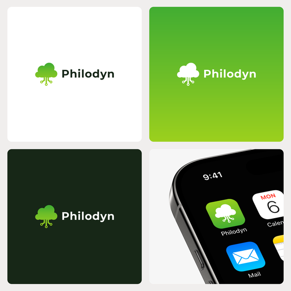 Logo concept for a Disruptive Edge Cloud Company