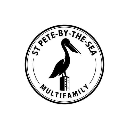 Sophisticated Florida Pelican Logo Design by muuter