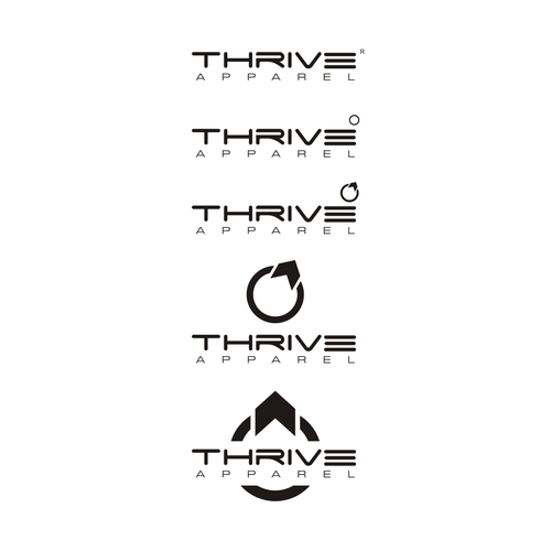 Create A Modern Logo For Fitness Lifestyle Clothing Brand Thrive Apparel Logo Design Contest 99designs