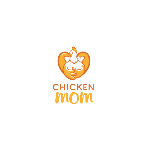 Design a logo for the chicken mom website.