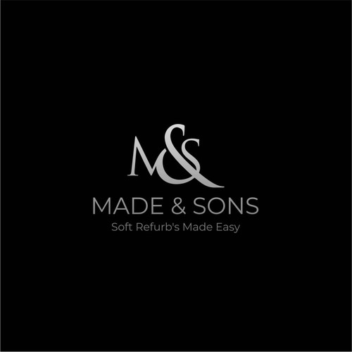 Luxury Meets Ease: Logo & Card Design for Made & Sons Design by SunkissWin