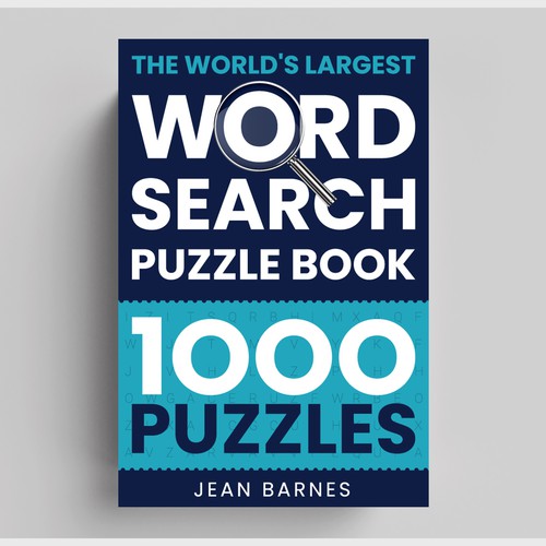 Anxiety relief word search book, Book cover contest