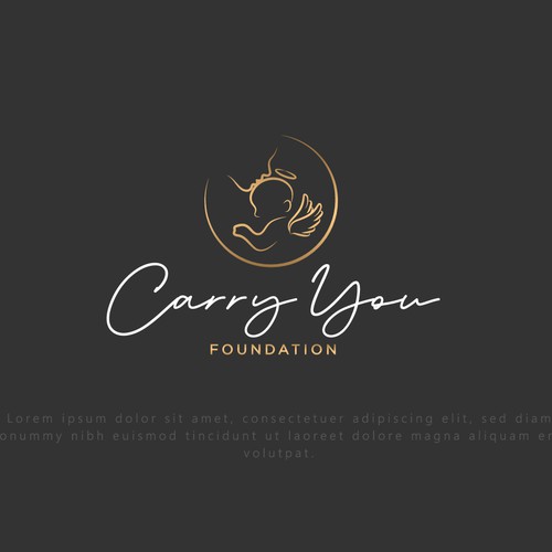 Logo needed for non-profit serving families affected by infant death Design by e t ' s