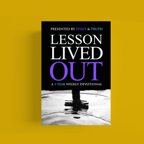 We need a captivating cover for our 1-year Devotional! Design by Nat Pearl Designs