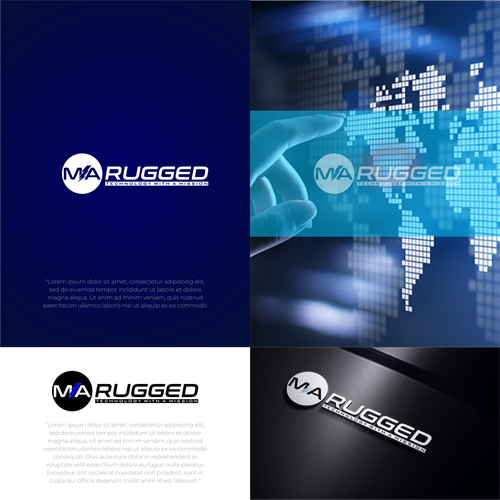 Mid-Atlantic Rugged Systems Logo and Brand Guide Design by Randy Yanuar