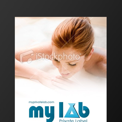 MYLAB Private Label 4 Page Brochure Ontwerp door NaZaZ