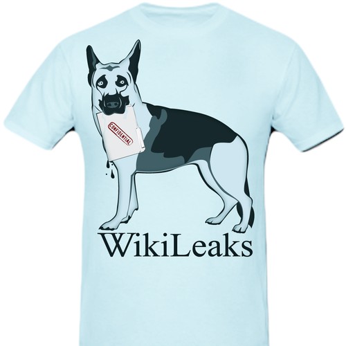 New t-shirt design(s) wanted for WikiLeaks デザイン by Joshua Ballard
