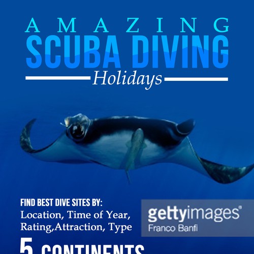 eMagazine/eBook (Scuba Diving Holidays) Cover Design Design por T.Primada