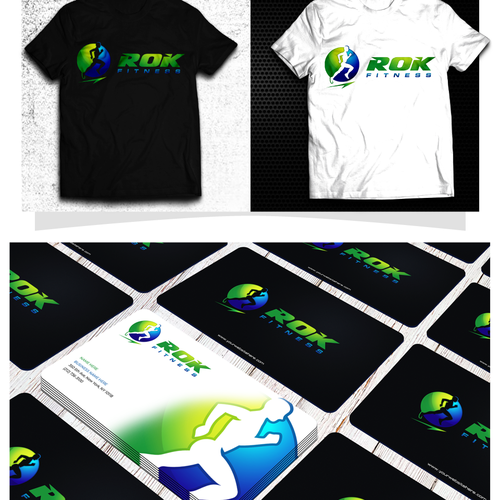We need a powerful, eye-catching logo for our group fitness business デザイン by ryART
