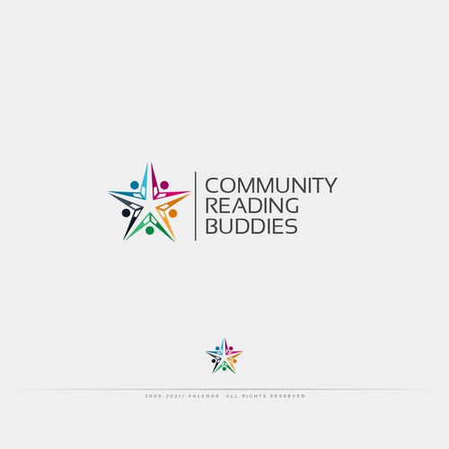 Help Us Close the Literacy Gap with a Powerful New Logo! Design by Falenar®