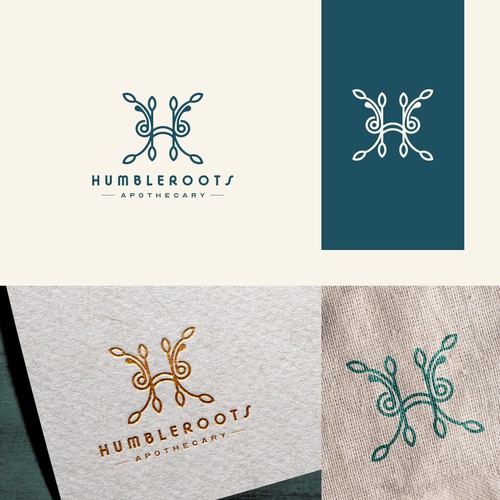 Design a plant-based, health and wellness logo for a new, innovative herbal apothecary. Diseño de cs_branding