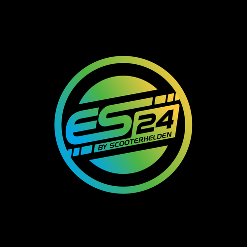 E-Scooter24 sucht DICH! Designe unser Logo! Round Logo Design! Réalisé par Adheva™
