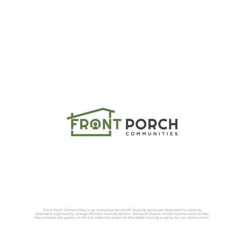 Front Porch Communities - A Not For Profit housing developer with a community focus Design réalisé par RaccoonDesigns®