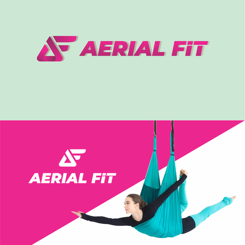 "Aerial Fit" Logo for our new aerial sports shop Design by Mattluby93