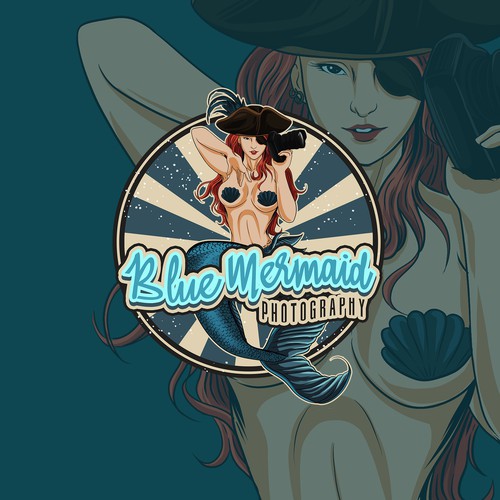 Design Blue Mermaid por Fhrl_Akbr