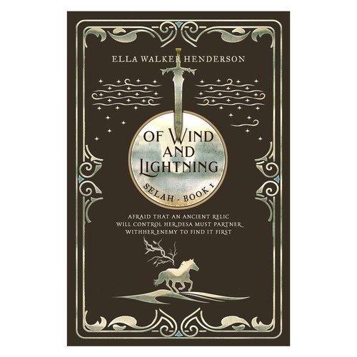 Fantasy book cover design Design by dienel96