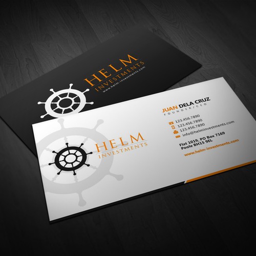 stationery for HELM Investments Design by paolobagads