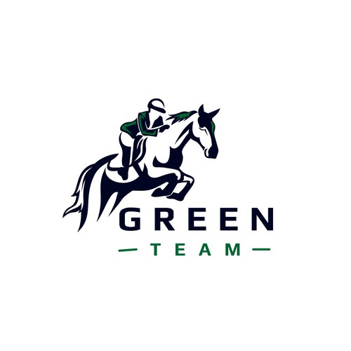 Looking for a powerful logo for an Horse jumping team for international competitions logo Ontwerp door ShiipArt