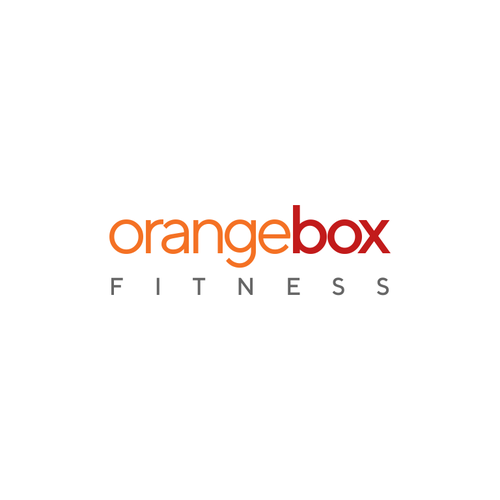 New Orange Box Fitness Logo Design by milstumil