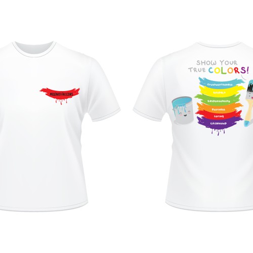 T-shirt design for Elementary School kids Design réalisé par Ramón Niño