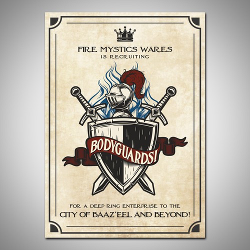Poster for the in game guild | Poster contest | 99designs