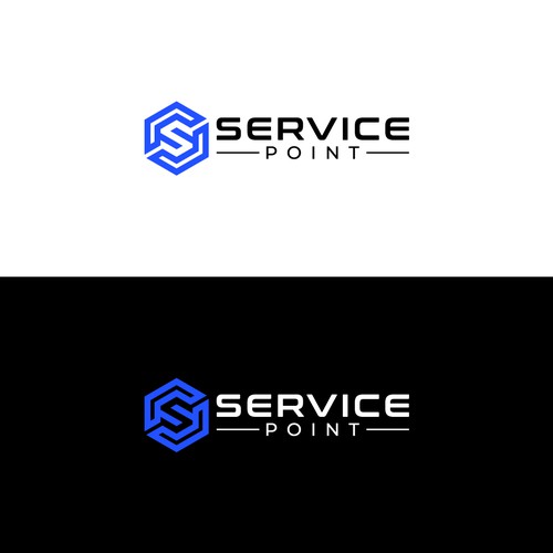 Service Point - Create New Logo and Brand Identity Design by Shanawas7