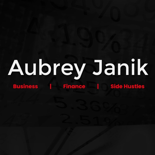 Banner Image for a Personal Finance/Business YouTube Channel Design by Abbe