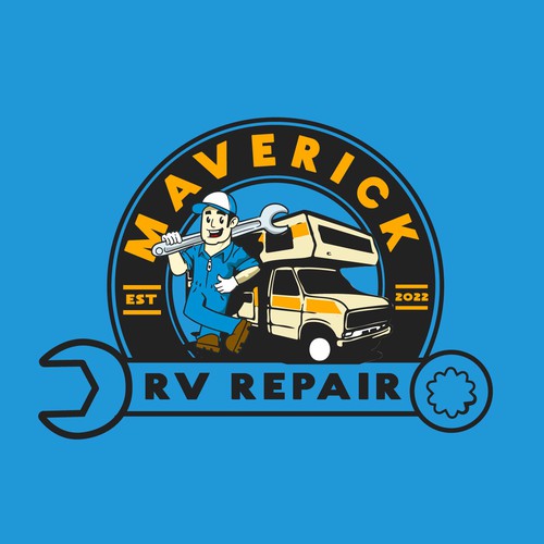 RV Repair Business Design by Deduder