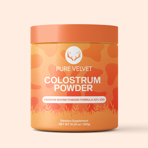 Design di Re-design Supplement Label to capture Amazon shopper attention & boost CTR - Colostrum Powder di bikourrvne
