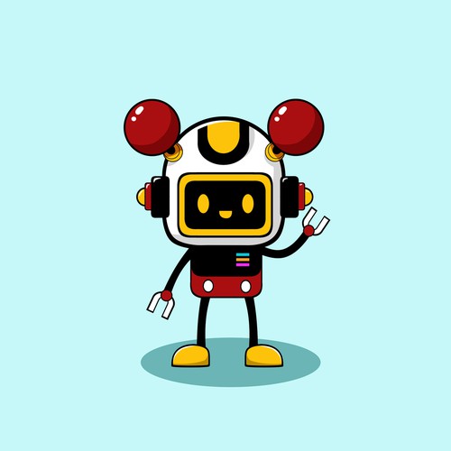 Need cute, friendly Robot mascot for mobile app. Design by tucity