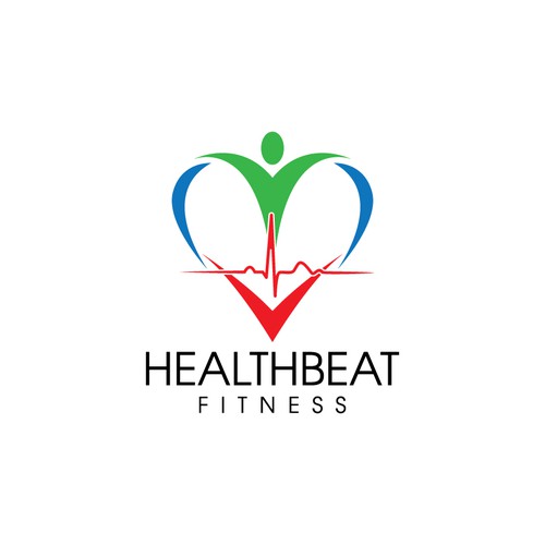 コンペ「Heart Health and Fitness Logo - A quick easy contest to recreate and tweak a design」のデザイン by IgoDesignさん 