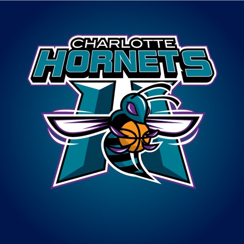 Community Contest: Create a logo for the revamped Charlotte Hornets! Design by 262_kento