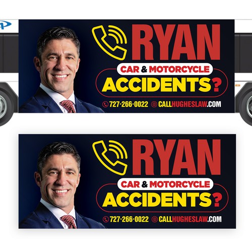 Bus Ad for Lawyer - Need diff styles Design by Titlii