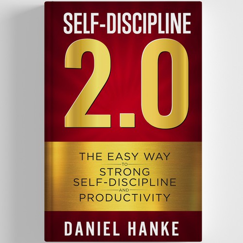 Book cover for a book about SELF-DISCIPLINE Design by Yesna99