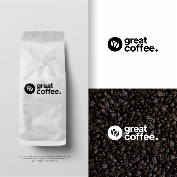 Design by Masndoo titled "Bold and Minimalist Coffee Brand Logo"