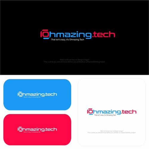 Design an Ohmazing Logo for a Technology Consulting Company. (Rebranding from hazeytech.com) Design réalisé par Mr. PARA