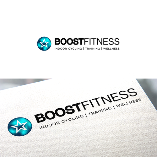 Exciting logo design for expanding fitness brand! Design by OctoCreative