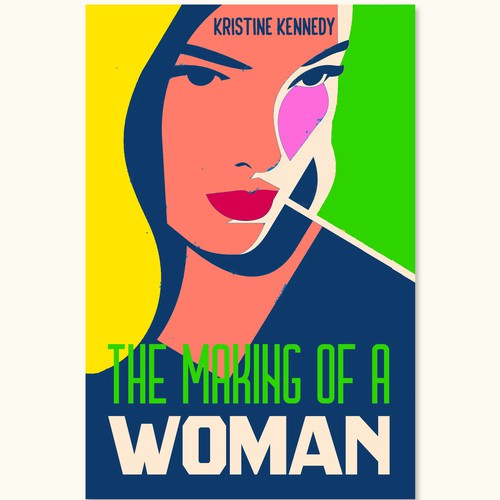 Wow factor book cover for women's contemporary fiction novel Design por Radmilica