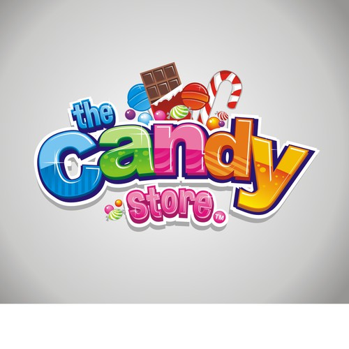 A local Candy Shop Logo Diseño de AGUSTCHRISTOFER