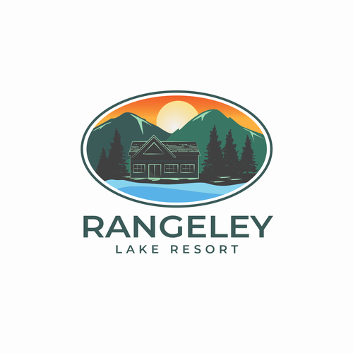 Design a logo for a resort on a lake in Maine! Design by m&mdesigns