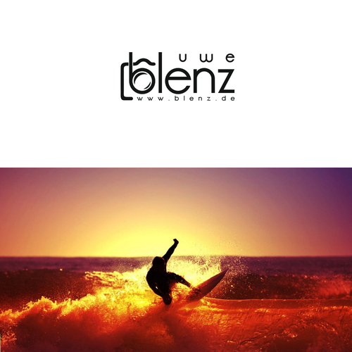 photography logo blenz.de Design by cv design