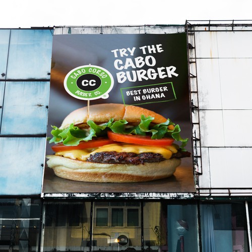 Billboard for Burger Company Design by harles .