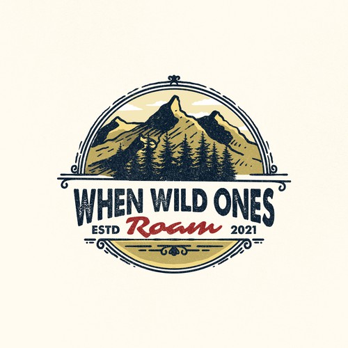 Adventure-Themed Travel Logo for Nomadic Family Design by OmHay