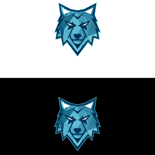 I want a creative and unique Wolf logo for a gaming YouTube channel Réalisé par memindlogo