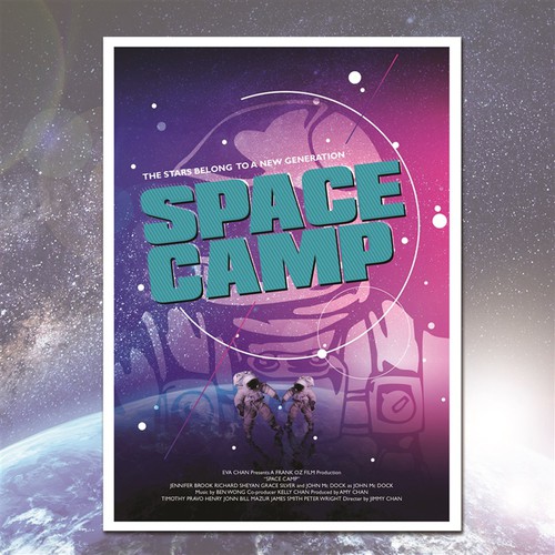 Create your own ‘80s-inspired movie poster! Design por Beninc.