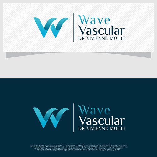 Modern and professional logo for Vascular Surgeon Design by moOks™