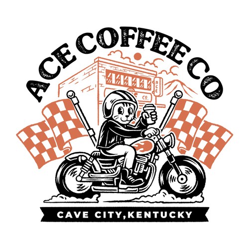 "Vintage Coffee Diner Mug Designs for adventure coffee shop" winning Cup or mug by emen_vctr