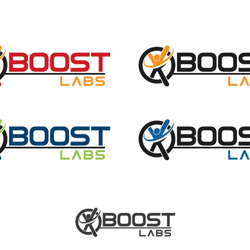 logo for BOOST Labs デザイン by diselgl