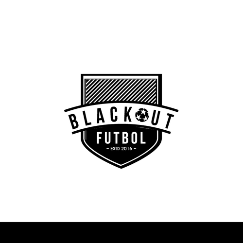 Create a unique logo for luxury sport/fashion brand; Blackout Futbol
